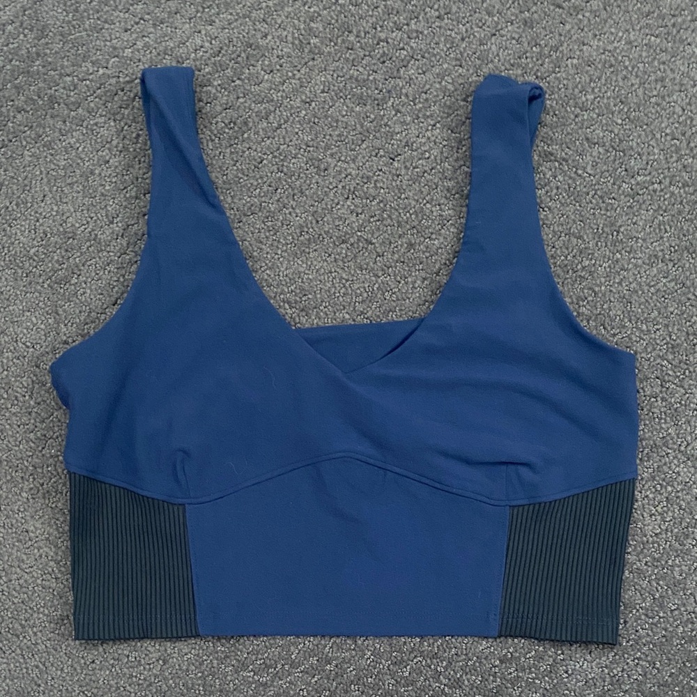 Carbon38 Deep‎ Blue Sports Bra